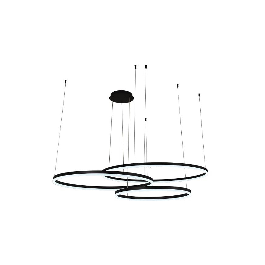 Dimbare LED hanglamp aan een koord LED/170W/230V 3000-6500K diameter 100 cm + afstandsbediening