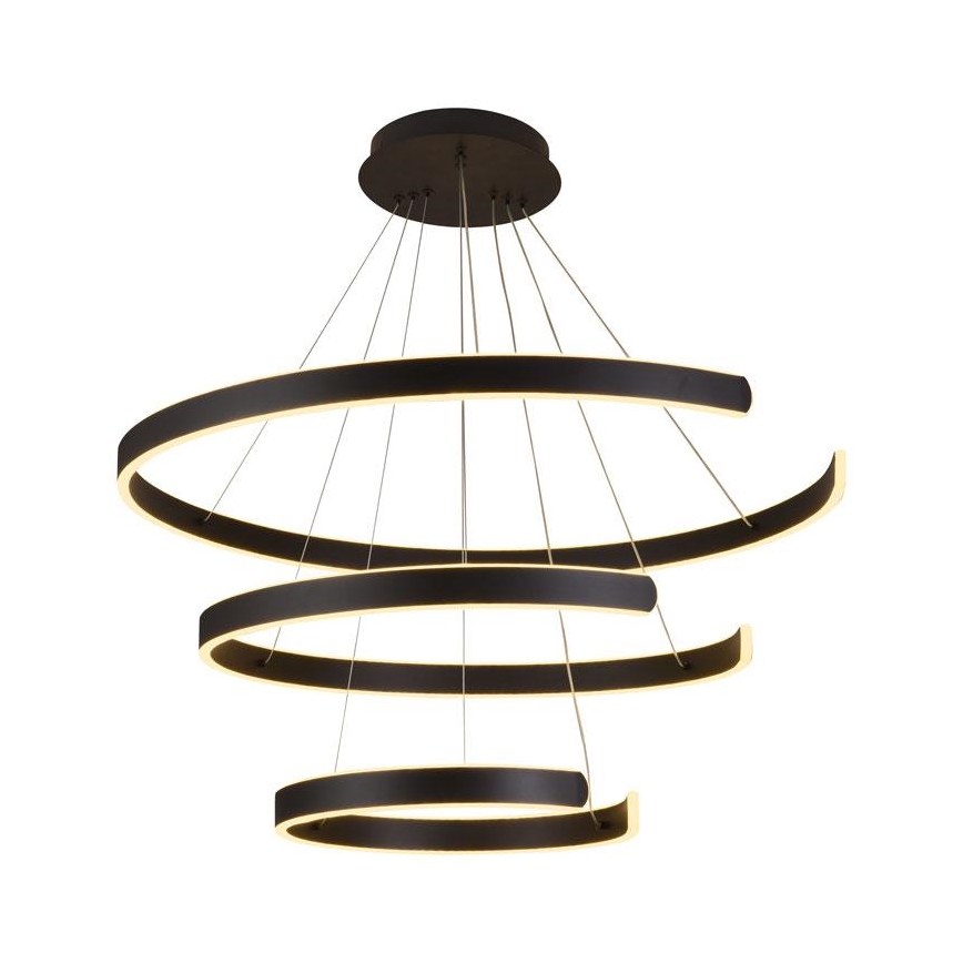 Dimbare LED hanglamp aan een koord LED/220W/230V 3000-6500K diameter 80 cm + afstandsbediening