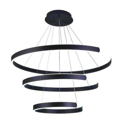 Dimbare LED hanglamp aan een koord LED/220W/230V 3000-6500K diameter 80 cm + afstandsbediening
