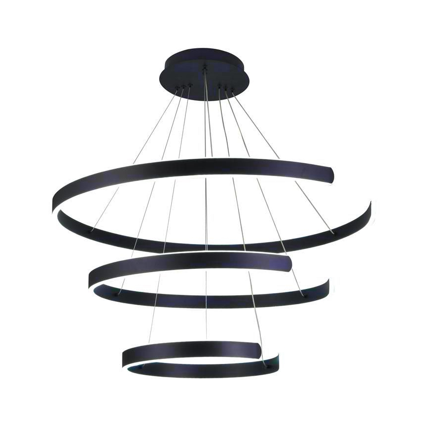 Dimbare LED hanglamp aan een koord LED/220W/230V 3000-6500K diameter 80 cm + afstandsbediening