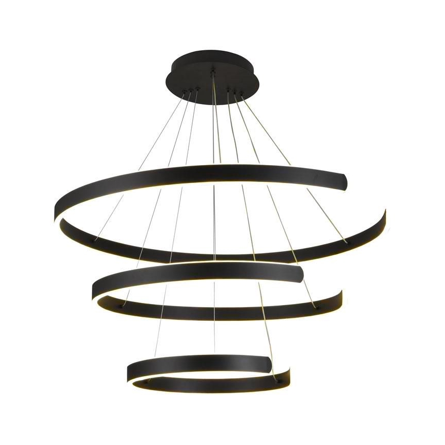 Dimbare LED hanglamp aan een koord LED/220W/230V 3000-6500K diameter 80 cm + afstandsbediening