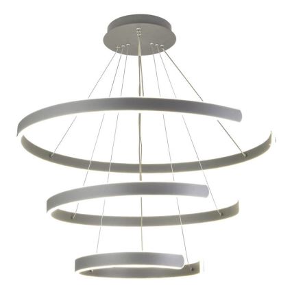 Dimbare LED hanglamp aan een koord LED/220W/230V 3000-6500K diameter 80 cm + afstandsbediening