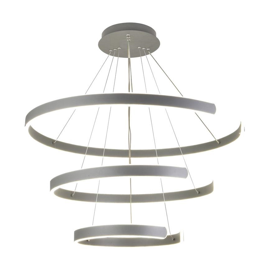 Dimbare LED hanglamp aan een koord LED/220W/230V 3000-6500K diameter 80 cm + afstandsbediening
