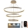 Dimbare LED hanglamp aan een koord LED/220W/230V 3000-6500K diameter 80 cm + afstandsbediening
