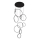 Dimbare LED hanglamp aan een koord LED/290W/230V 3000-6500K + afstandsbediening