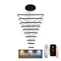 Dimbare LED hanglamp aan een koord LED/385W/230V 3000-6500K + afstandsbediening