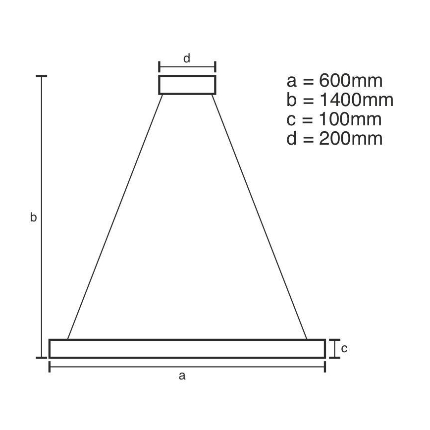 LED Dimbaar kristal Hanglamp aan een touw LED/40W/230V 3000-6500K chroom/goud + afstandsbediening