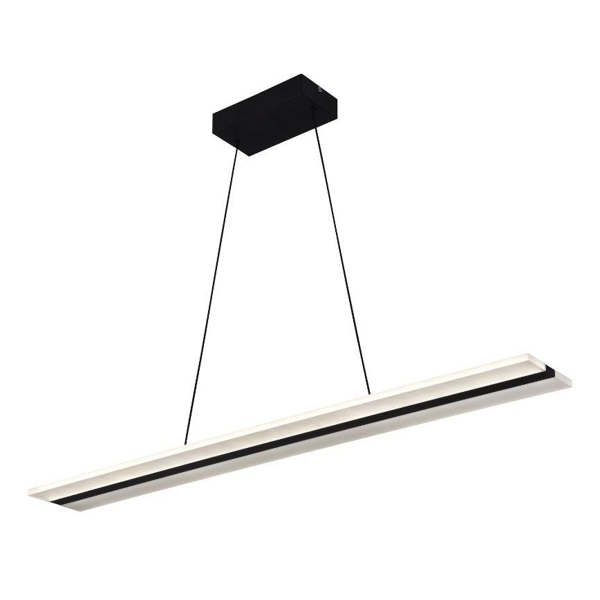 Dimbare LED hanglamp aan een koord LED/40W/230V 3000-6500K zwart + afstandsbediening