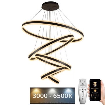 Dimbare LED hanglamp aan een koord LED/420W/230V 3000-6500K diameter 100 cm + afstandsbediening