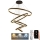 Dimbare LED hanglamp aan een koord LED/420W/230V 3000-6500K diameter 100 cm + afstandsbediening