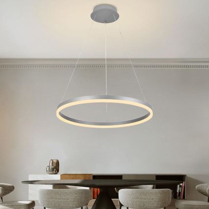 Dimbare LED hanglamp aan een koord LED/42W/230V 3000-6500K diameter 60 cm + afstandsbediening