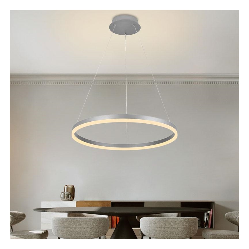 Dimbare LED hanglamp aan een koord LED/42W/230V 3000-6500K diameter 60 cm + afstandsbediening