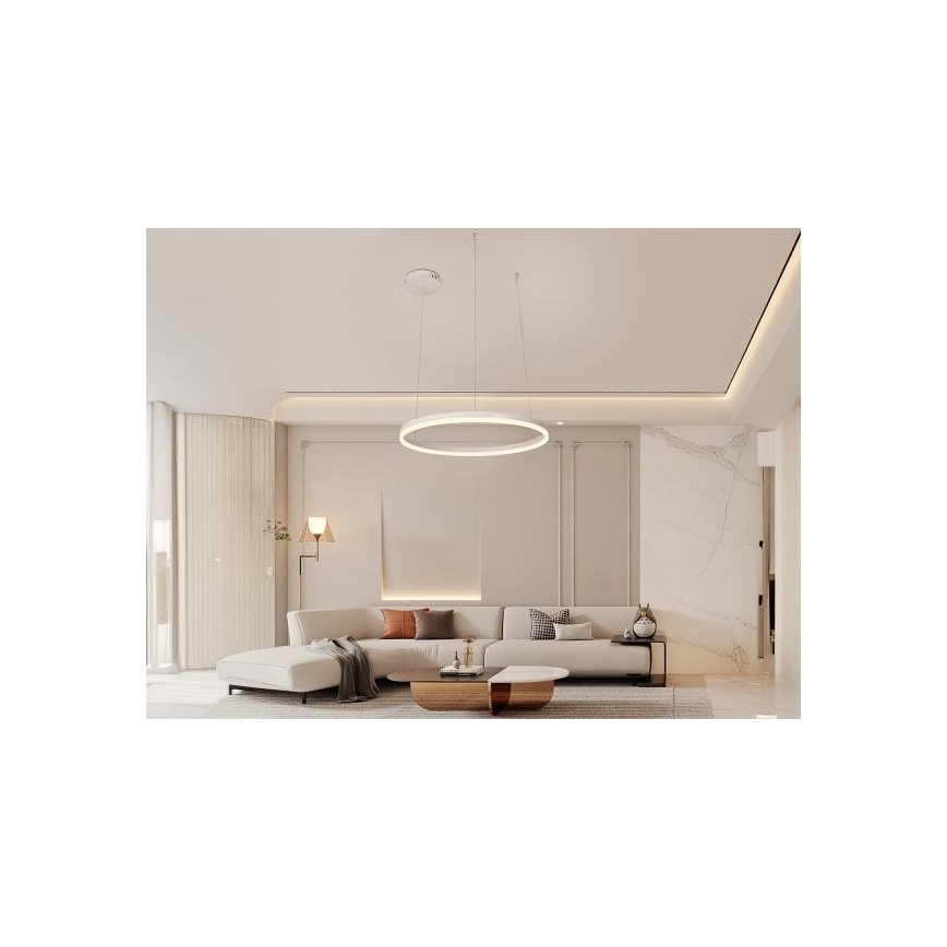 Dimbare LED hanglamp aan een koord LED/42W/230V 3000-6500K + afstandsbediening