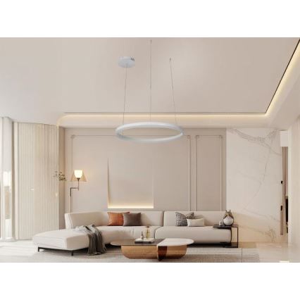 Dimbare LED hanglamp aan een koord LED/42W/230V 3000-6500K + afstandsbediening