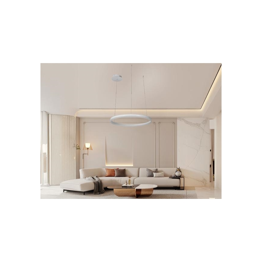Dimbare LED hanglamp aan een koord LED/42W/230V 3000-6500K + afstandsbediening