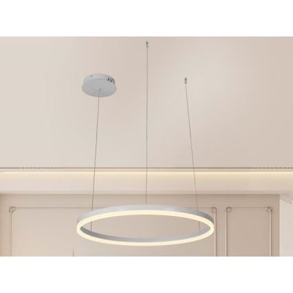 Dimbare LED hanglamp aan een koord LED/42W/230V 3000-6500K + afstandsbediening