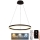 Dimbare LED hanglamp aan een koord LED/42W/230V 3000-6500K diameter 60 cm + afstandsbediening