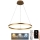 Dimbare LED hanglamp aan een koord LED/42W/230V 3000-6500K diameter 60 cm + afstandsbediening