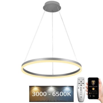 Dimbare LED hanglamp aan een koord LED/42W/230V 3000-6500K diameter 60 cm + afstandsbediening