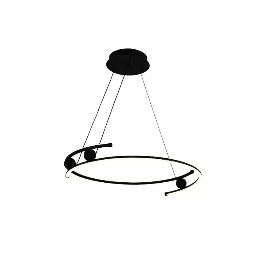 Dimbare LED hanglamp aan een koord LED/50W/230V 3000-6500K diameter 60 cm + afstandsbediening
