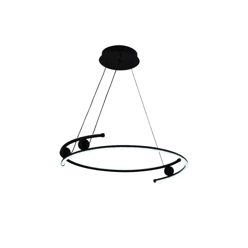 Dimbare LED hanglamp aan een koord LED/50W/230V 3000-6500K diameter 60 cm + afstandsbediening