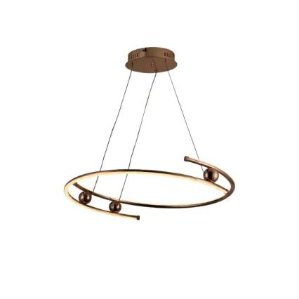 Dimbare LED hanglamp aan een koord LED/50W/230V 3000-6500K + afstandsbediening