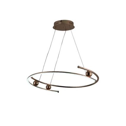 Dimbare LED hanglamp aan een koord LED/50W/230V 3000-6500K + afstandsbediening