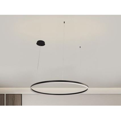 Dimbare LED hanglamp aan een koord LED/55W/230V 3000-6500K + afstandsbediening