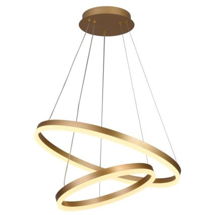 Dimbare LED hanglamp aan een koord LED/70W/230V 3000-6500K diameter 60 cm + afstandsbediening