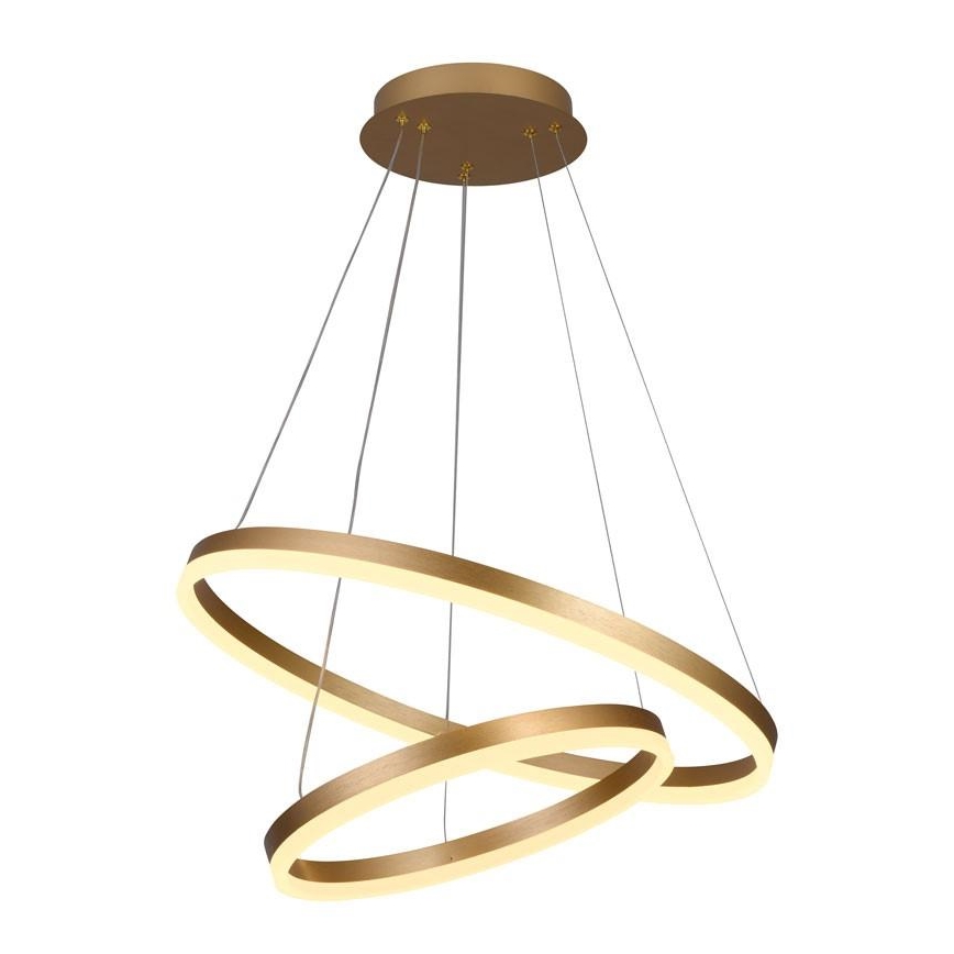 Dimbare LED hanglamp aan een koord LED/70W/230V 3000-6500K diameter 60 cm + afstandsbediening