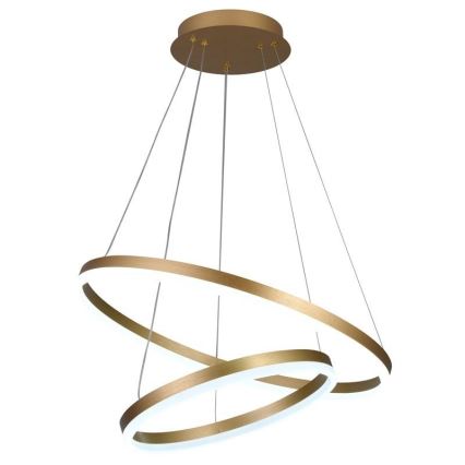 Dimbare LED hanglamp aan een koord LED/70W/230V 3000-6500K diameter 60 cm + afstandsbediening