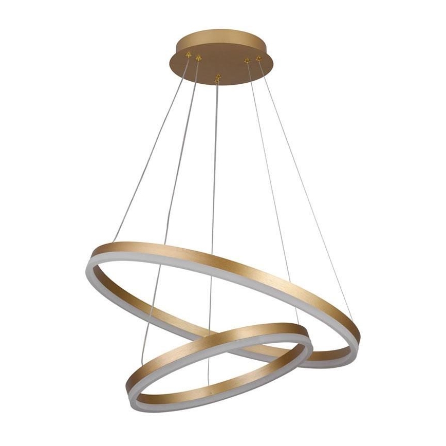 Dimbare LED hanglamp aan een koord LED/70W/230V 3000-6500K diameter 60 cm + afstandsbediening