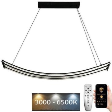 Dimbare LED hanglamp aan een koord LED/70W/230V 3000-6500K + afstandsbediening