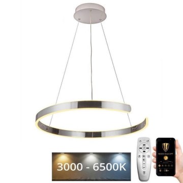 Dimbare LED hanglamp aan een koord LED/70W/230V 3000-6500K diameter 60 cm + afstandsbediening