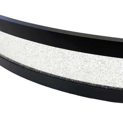 Dimbare LED hanglamp aan een koord LED/70W/230V 3000-6500K diameter 60 cm zwart + afstandsbediening