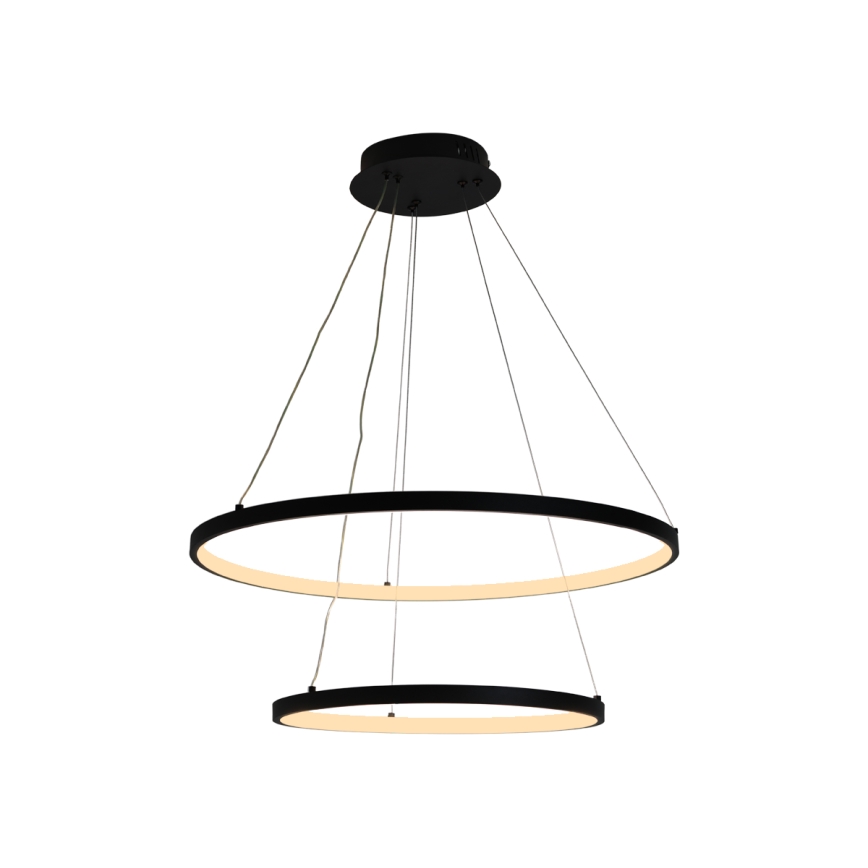 Dimbare LED hanglamp aan een koord LED/75W/230V 3000-6500K diameter 60 cm + afstandsbediening