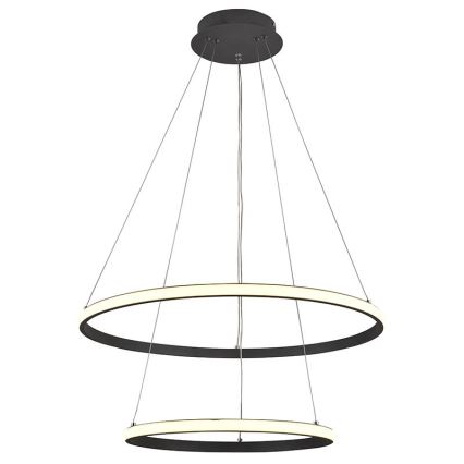 Dimbare LED hanglamp aan een koord LED/75W/230V 3000-6500K diameter 60 cm + afstandsbediening