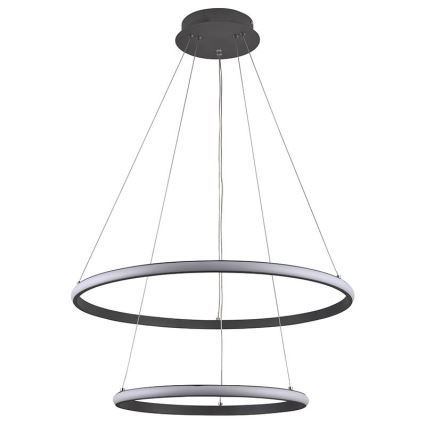 Dimbare LED hanglamp aan een koord LED/75W/230V 3000-6500K diameter 60 cm + afstandsbediening