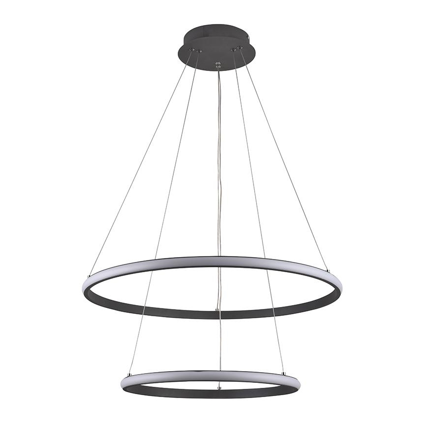 Dimbare LED hanglamp aan een koord LED/75W/230V 3000-6500K diameter 60 cm + afstandsbediening