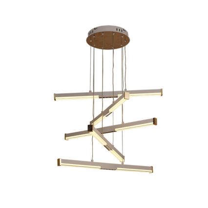 Dimbare LED hanglamp aan een koord LED/75W/230V 3000-6500K diameter 60 cm + afstandsbediening