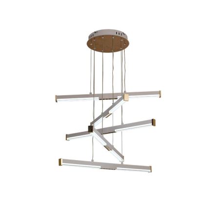 Dimbare LED hanglamp aan een koord LED/75W/230V 3000-6500K diameter 60 cm + afstandsbediening