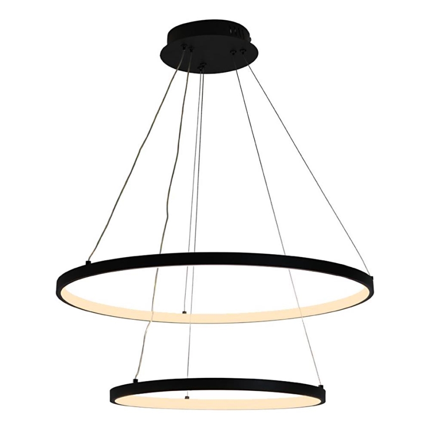 Dimbare LED hanglamp aan een koord LED/75W/230V 3000-6500K diameter 60 cm + afstandsbediening