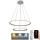 Dimbare LED hanglamp aan een koord LED/75W/230V 3000-6500K diameter 60 cm + afstandsbediening