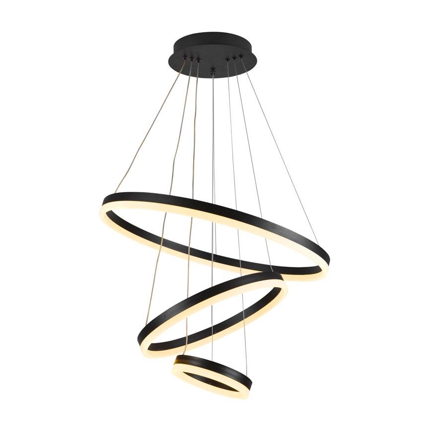 Dimbare LED hanglamp aan een koord LED/85W/230V 3000-6500K diameter 60 cm + afstandsbediening