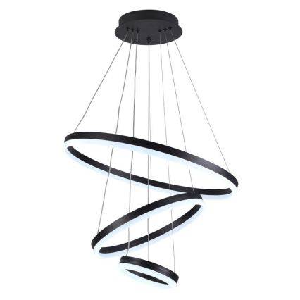 Dimbare LED hanglamp aan een koord LED/85W/230V 3000-6500K diameter 60 cm + afstandsbediening