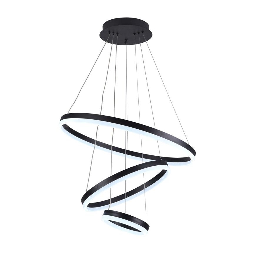 Dimbare LED hanglamp aan een koord LED/85W/230V 3000-6500K diameter 60 cm + afstandsbediening
