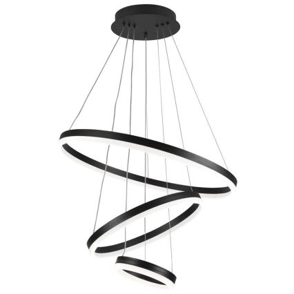 Dimbare LED hanglamp aan een koord LED/85W/230V 3000-6500K diameter 60 cm + afstandsbediening