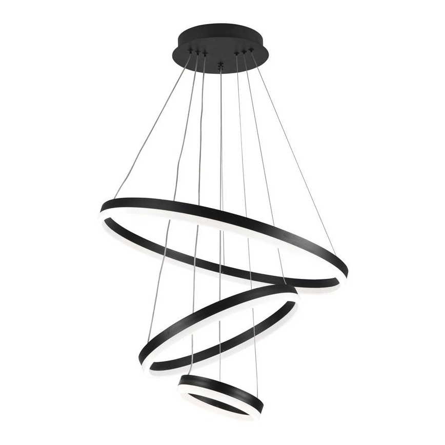 Dimbare LED hanglamp aan een koord LED/85W/230V 3000-6500K diameter 60 cm + afstandsbediening