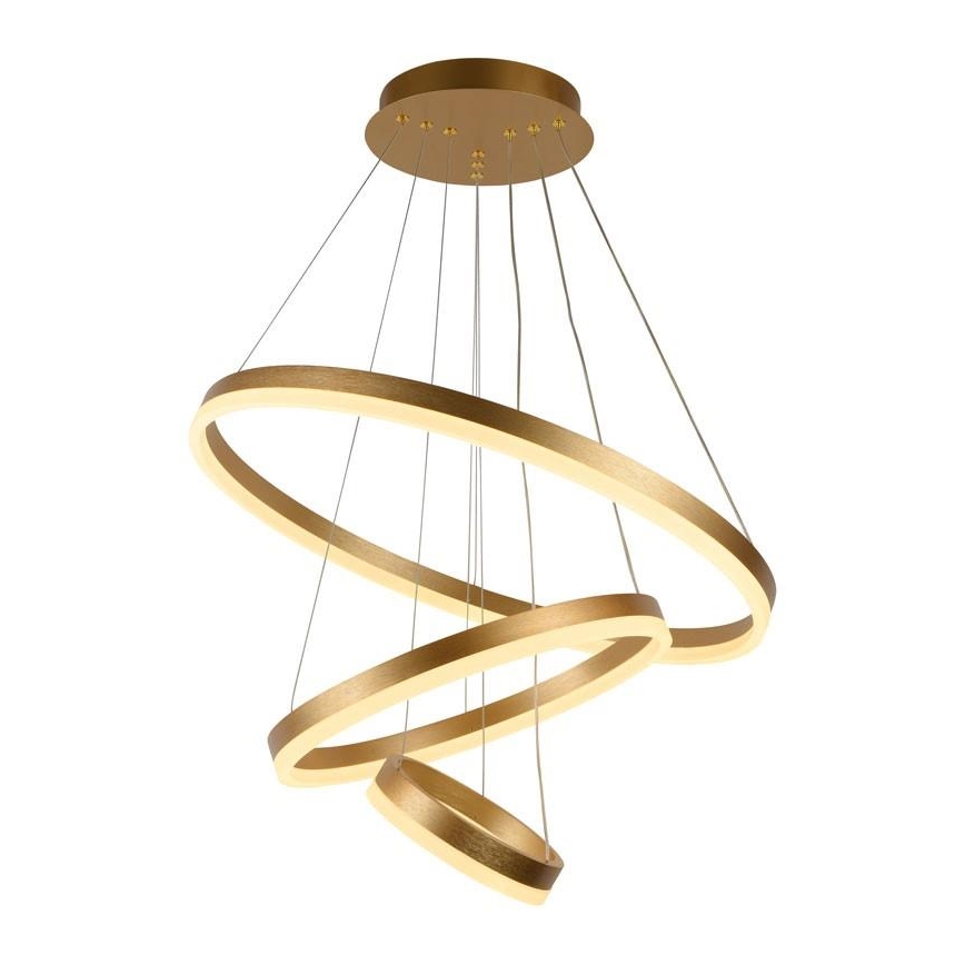 Dimbare LED hanglamp aan een koord LED/85W/230V 3000-6500K diameter 60 cm + afstandsbediening