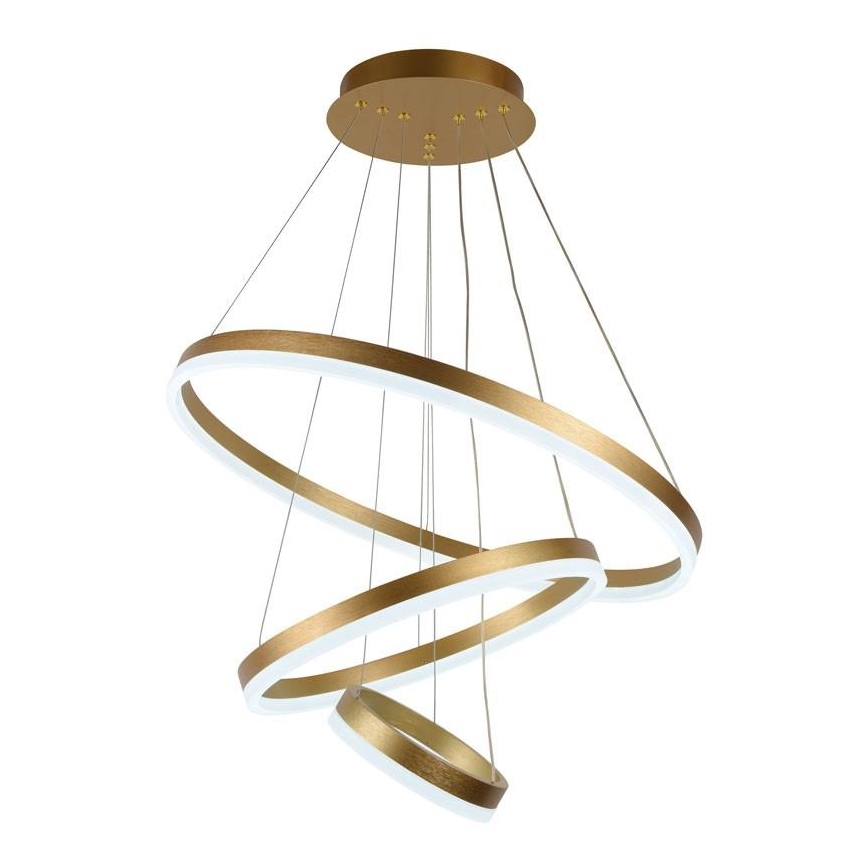 Dimbare LED hanglamp aan een koord LED/85W/230V 3000-6500K diameter 60 cm + afstandsbediening